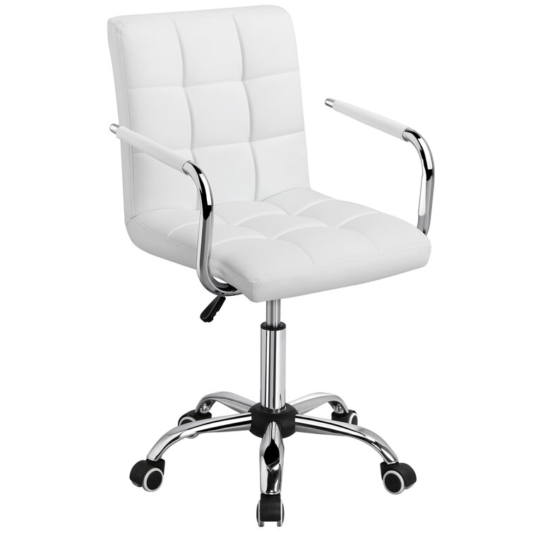 White desk best sale chair wayfair